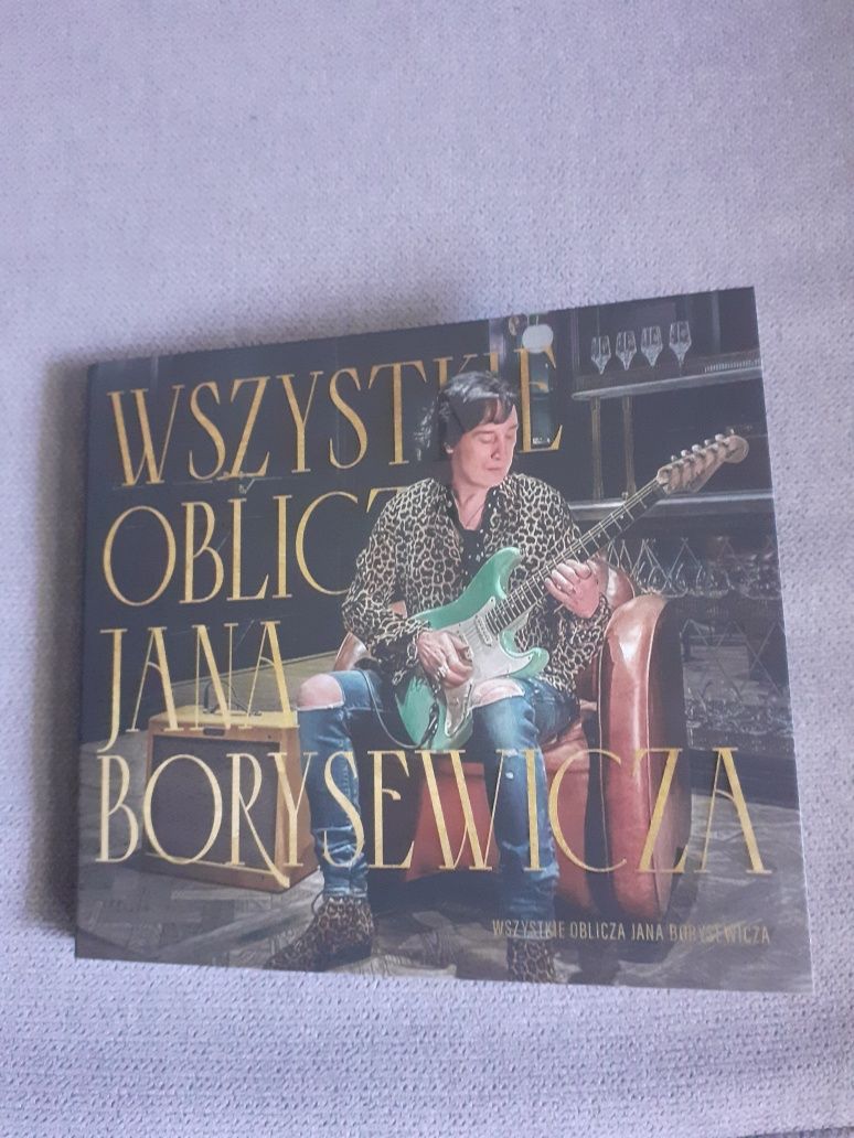 CD "wszystkie oblicza Jana Borysewicza" z autografem