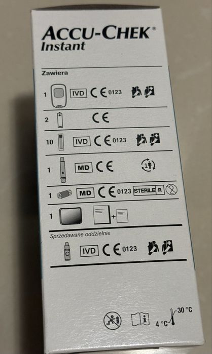 NOWY glukometr accu-chek instant