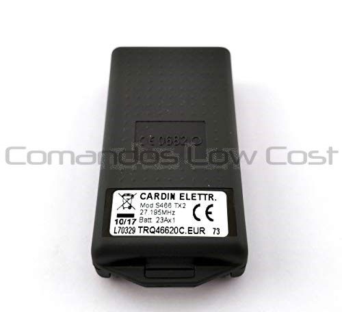 Comando Original CARDIN S466 TX2, 27.195MHZ