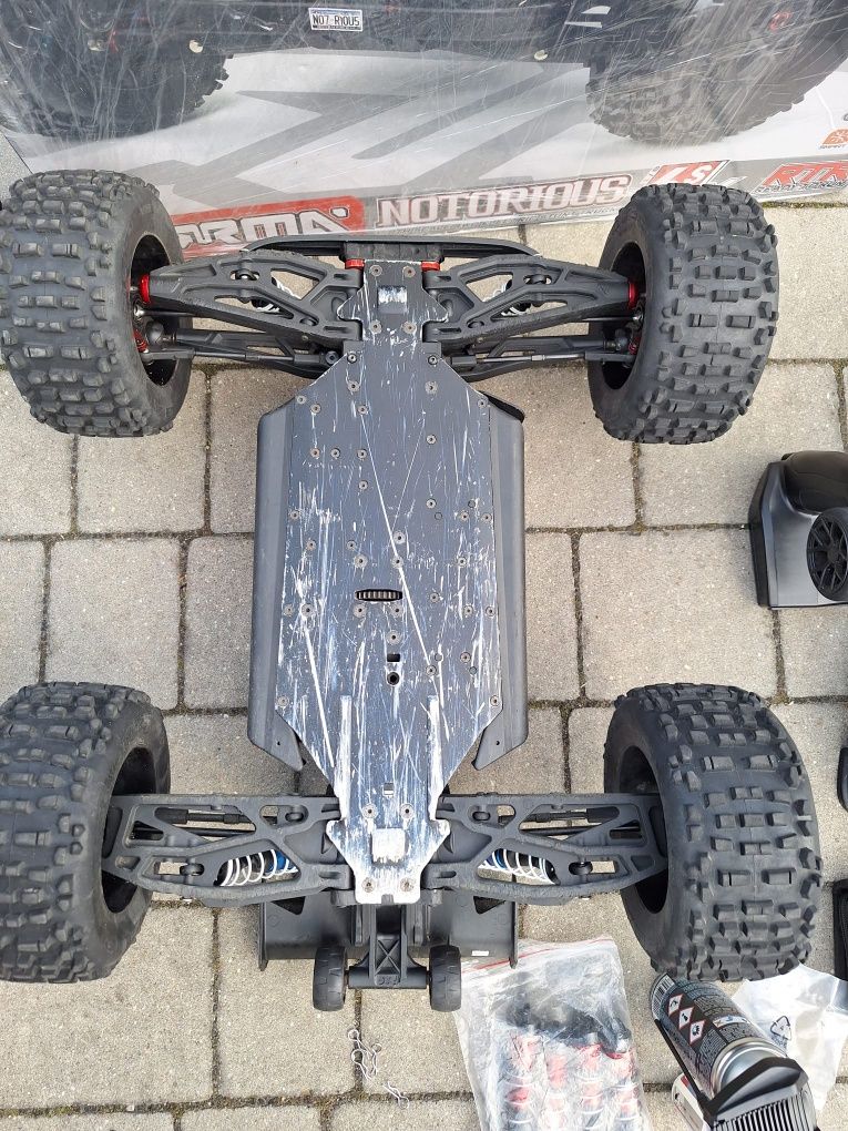 Arrma notorious 6s blx, części od kraton, traxxas, hpi