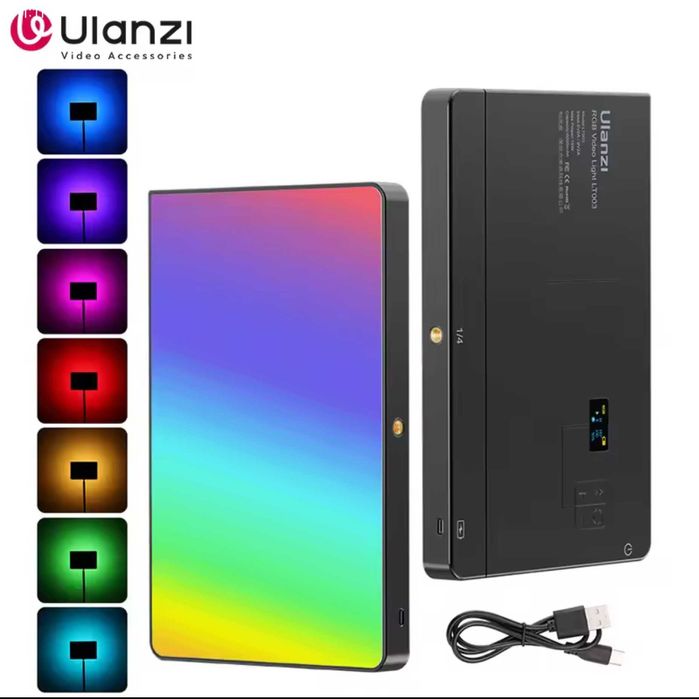 Potężna lampa fotograficzna studyjna Ulanzi LT003 RGB