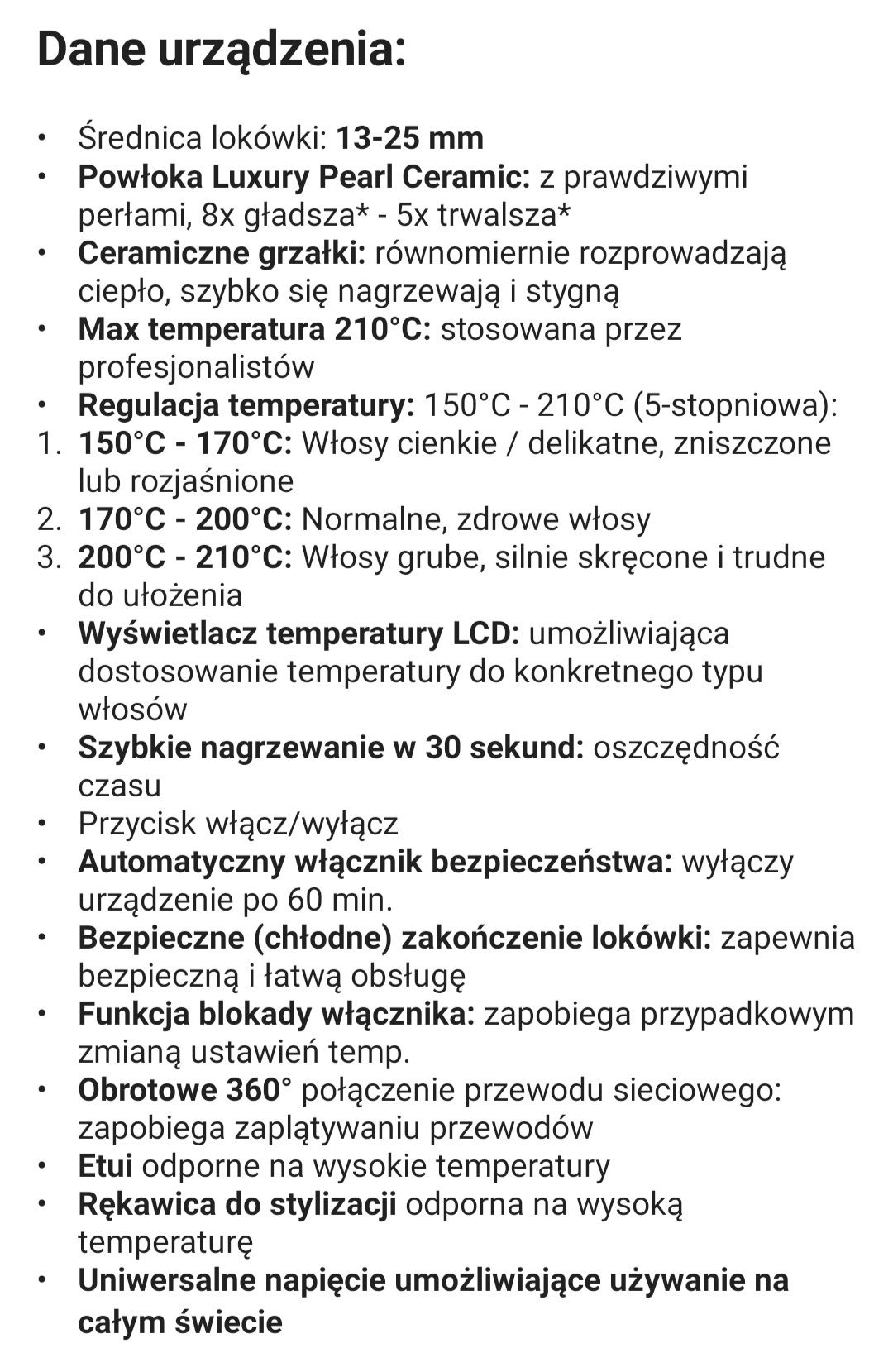 Lokówka stożkowa Remington