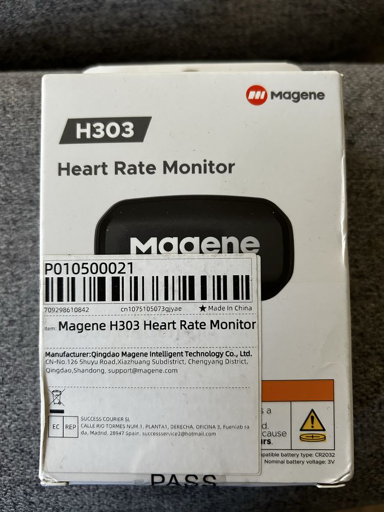 Пульсометр Magene H303 (новий, запакований)