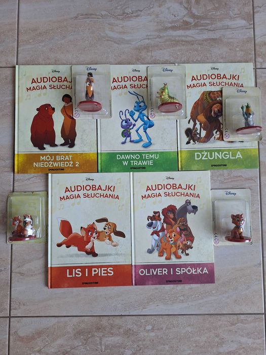 Audiobajki - NOWE dla miłośników zwierząt 17 sztuk
