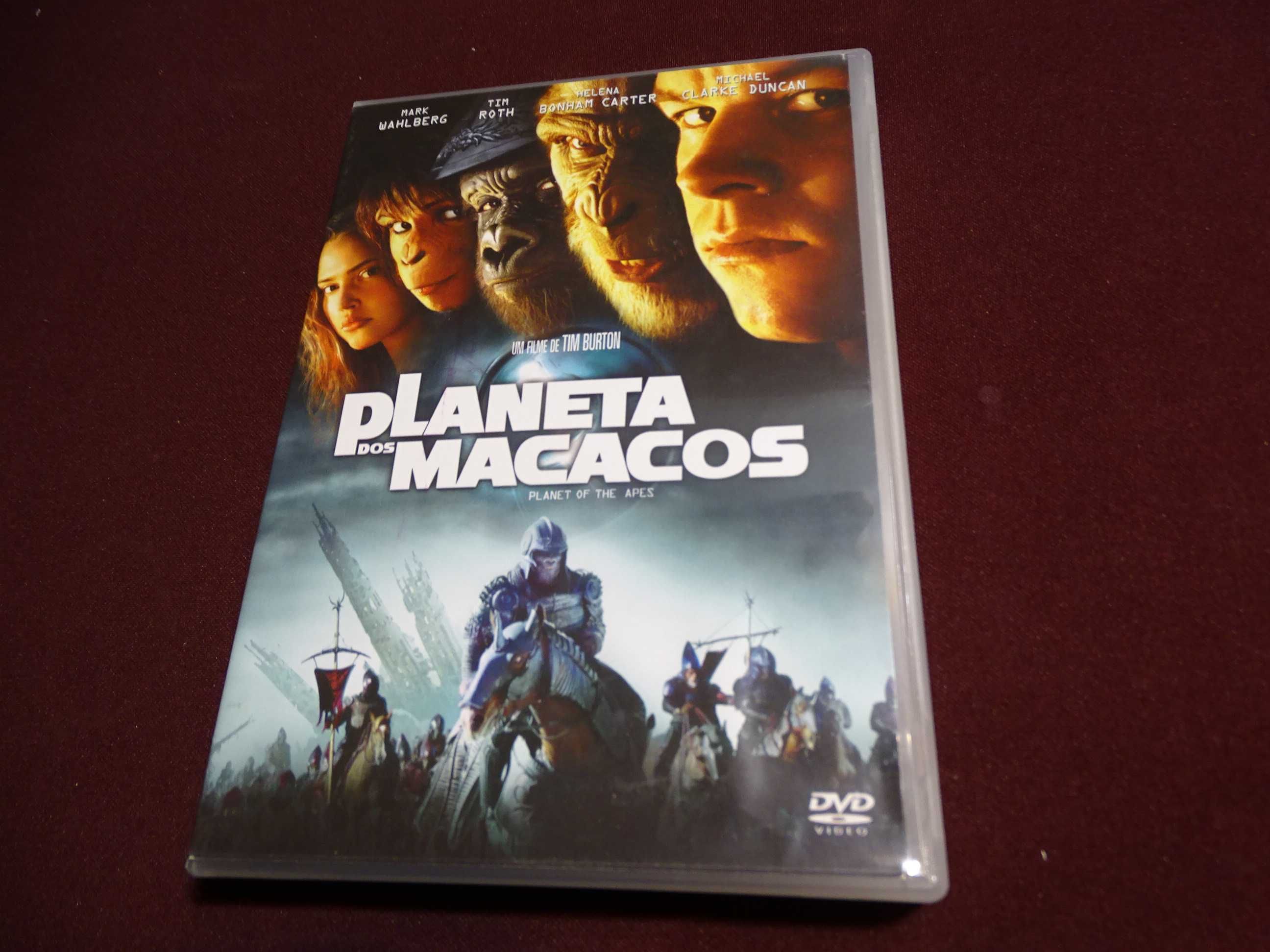 DVD-Planeta dos macacos-Tim Burton-Edição 2 discos