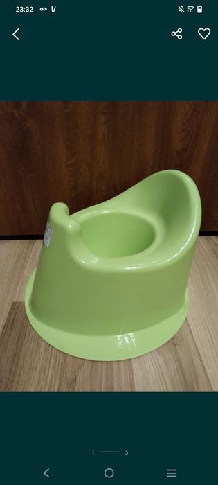 Zielony nocnik sprzedam