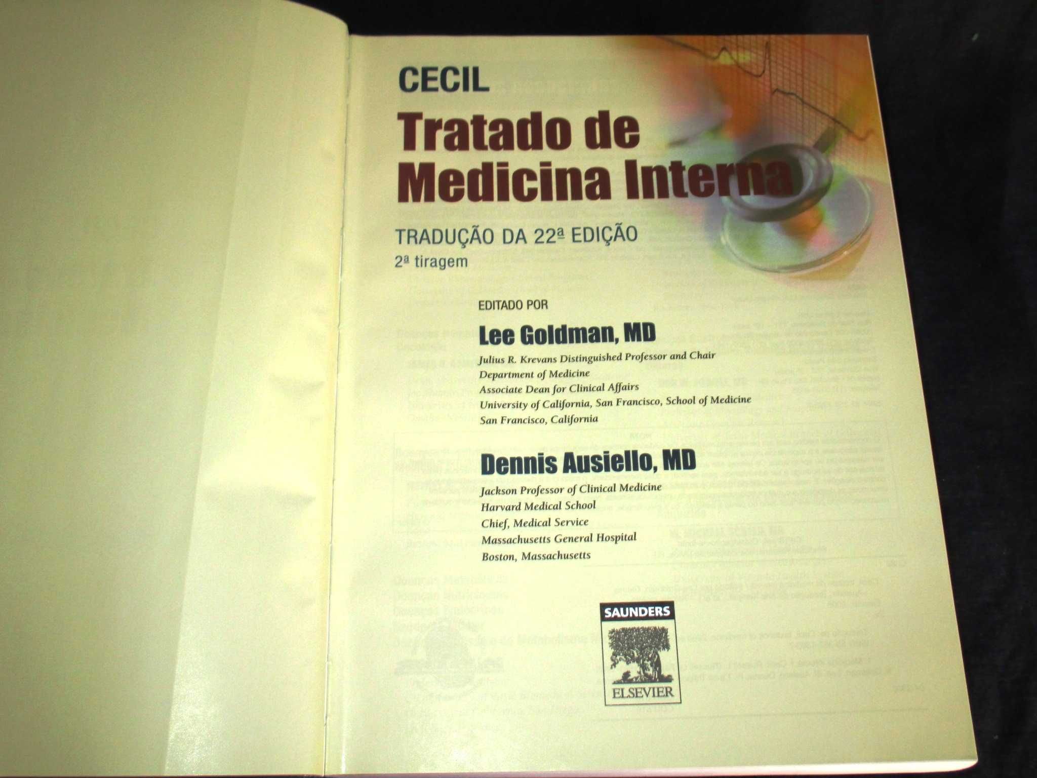 Livros Tratado de Medicina Interna Cecil Goldman