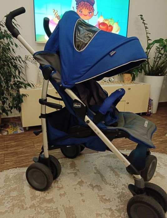 Детская прогулочная коляска Chicco Multiway Blue