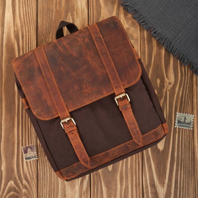 duży męski plecak vintage paolo peruzzi t-29-br