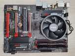 Gigabyte AX370 Gaming 3, Ryzen 5500, 16GB DDR4