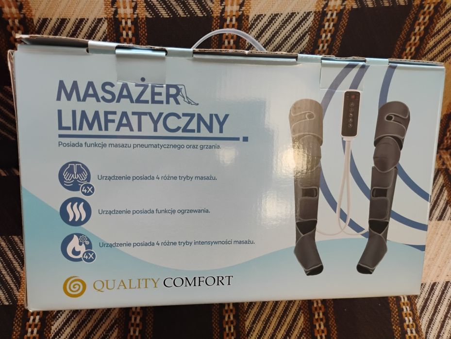 Masażer limfatyczny do nóg