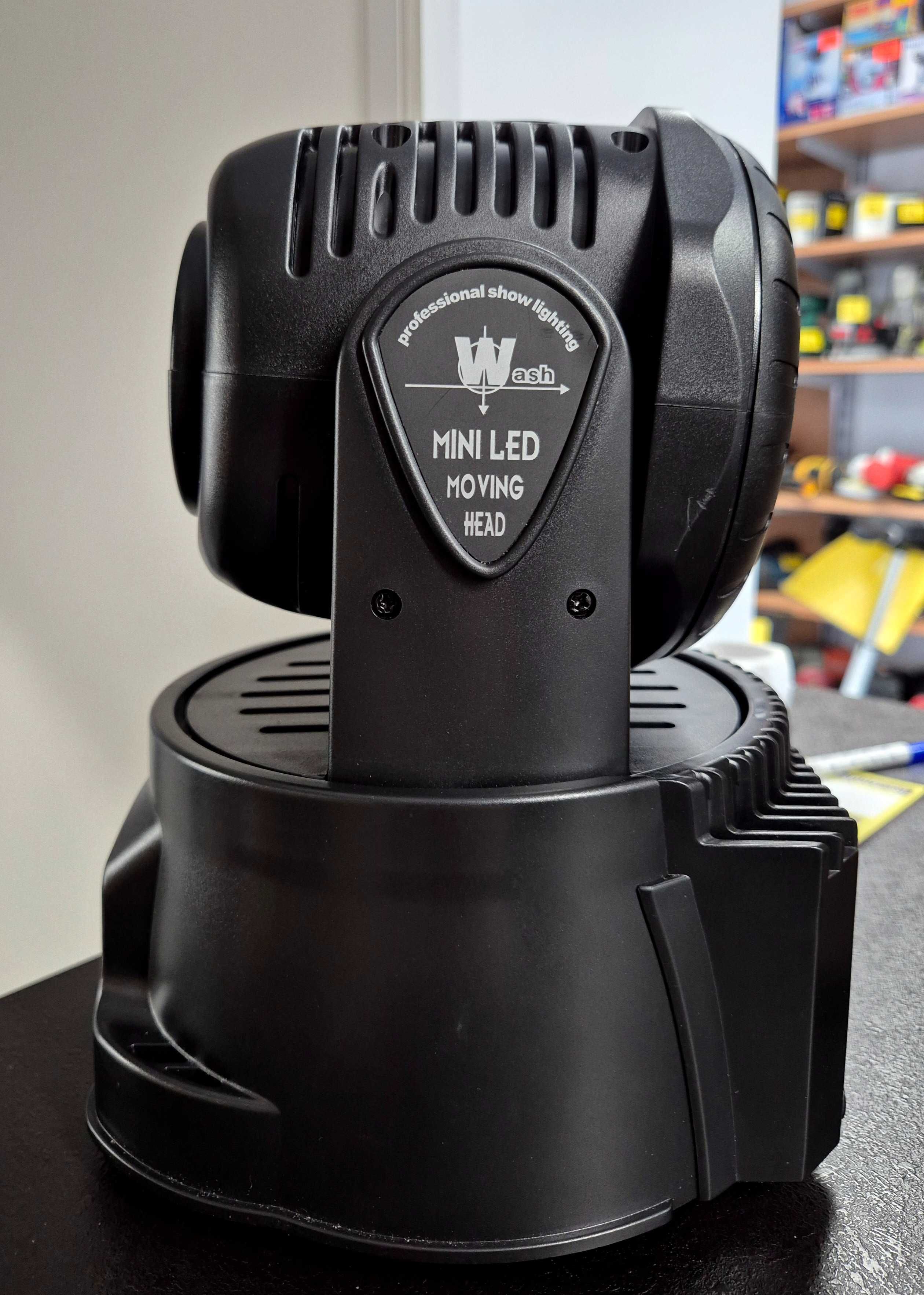 Lampa Dyskotekowa Wash Led Moving Head, Komis Jasło Czackiego