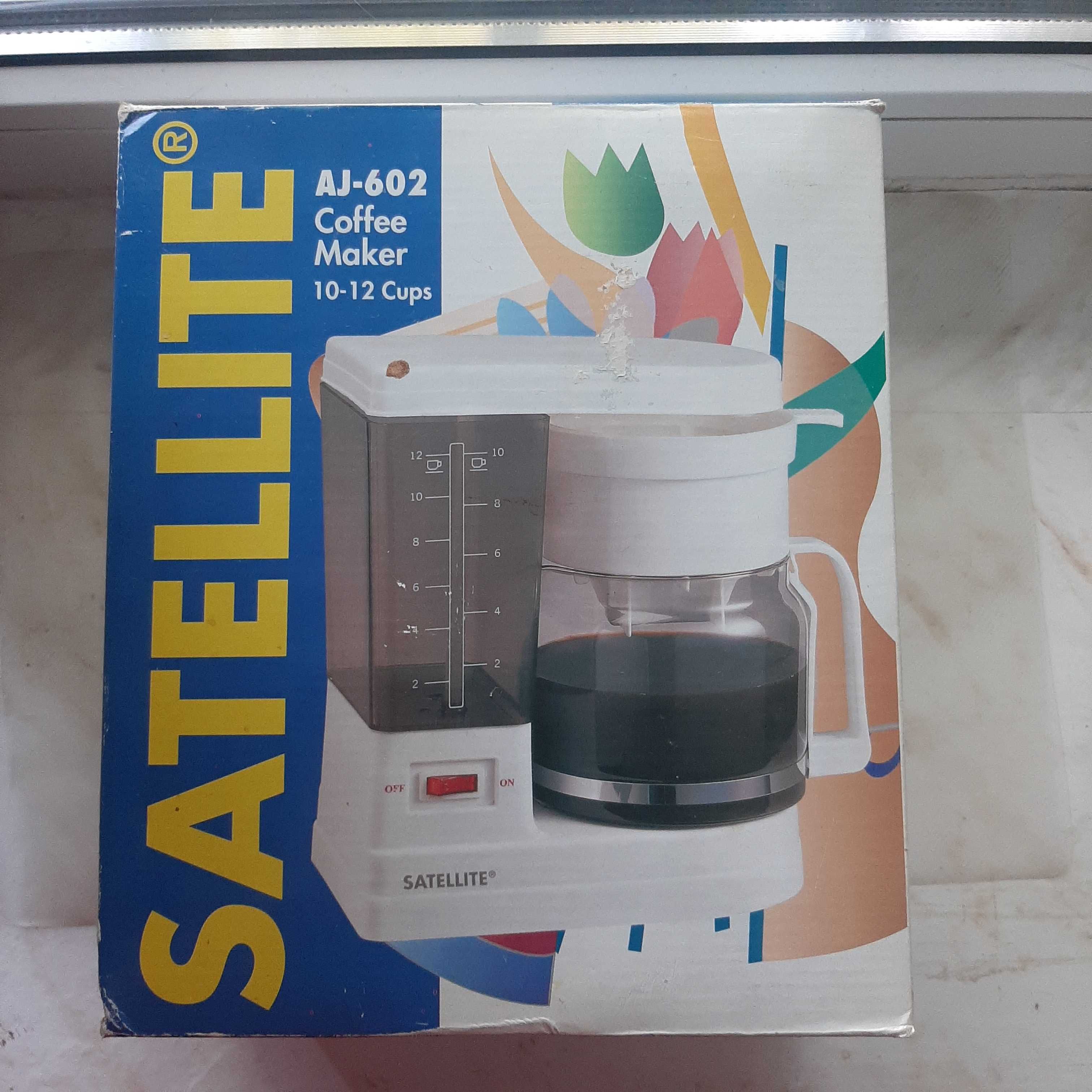 Кофеварка Satellite AJ-602 Coffe maker на 10 -12 чашек