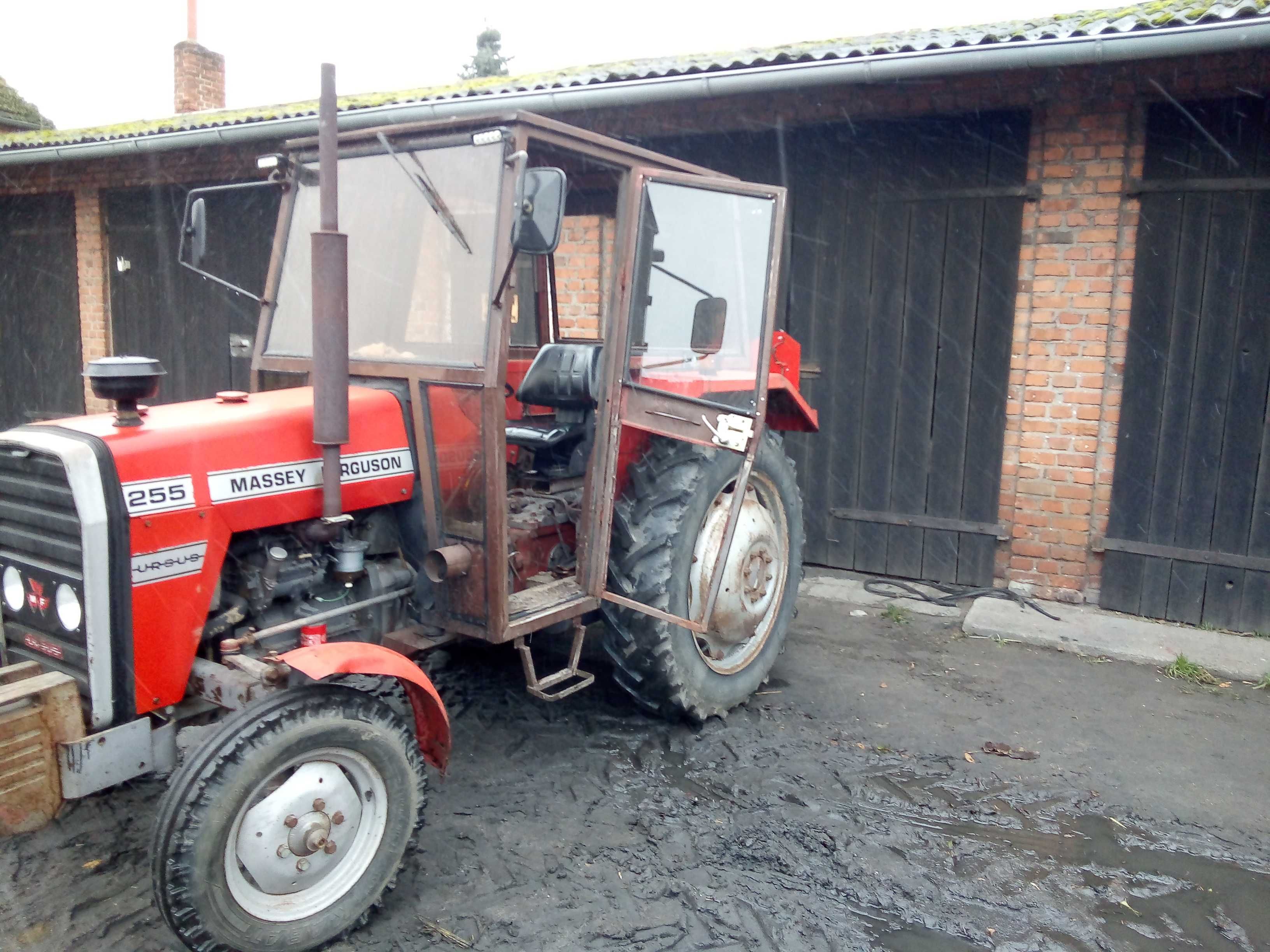 Ciągnik traktor Massey Ferguson 255 orginał farba MF nie ursus