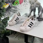 Дитячі кросівки шкіряні Adidas Superstar 34 розмір 1846