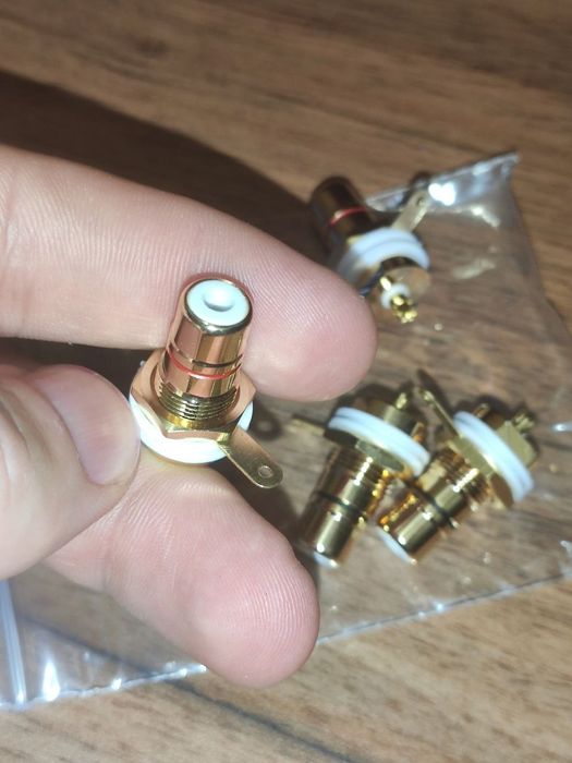 Штекер для аудіо роз'єма Preffair RS3001 RCA