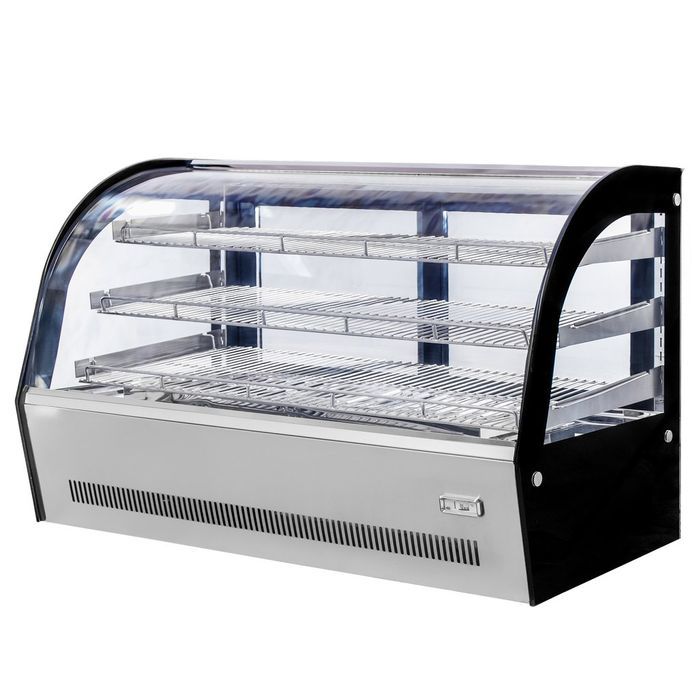 Witryna grzewcza nastawna Mega-M CLARA MINI S120 Inox