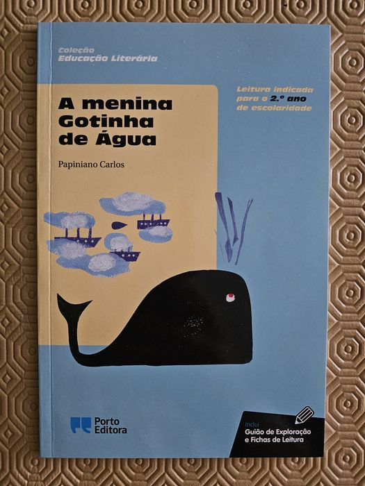 Livro "A menina gotinha de água"