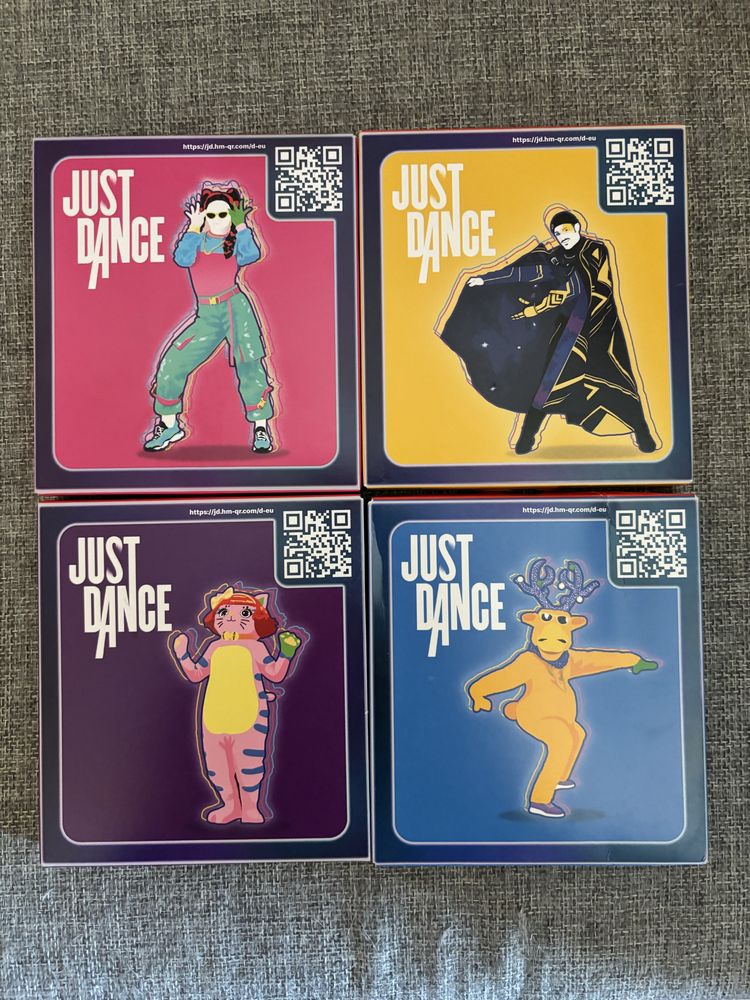 4 Brinquedos Just Dance McDonald’s (portes incluidos)