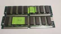 Pamięci SIMM MITSUBISHI 16MB 2x8MB 72pin Retro.
