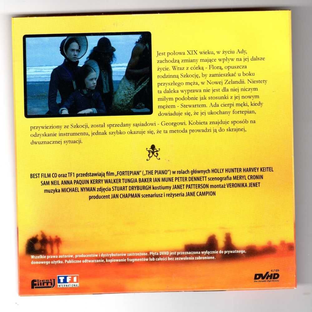 Fortepian (Holly Hunter, Harvey Keitel) DVD