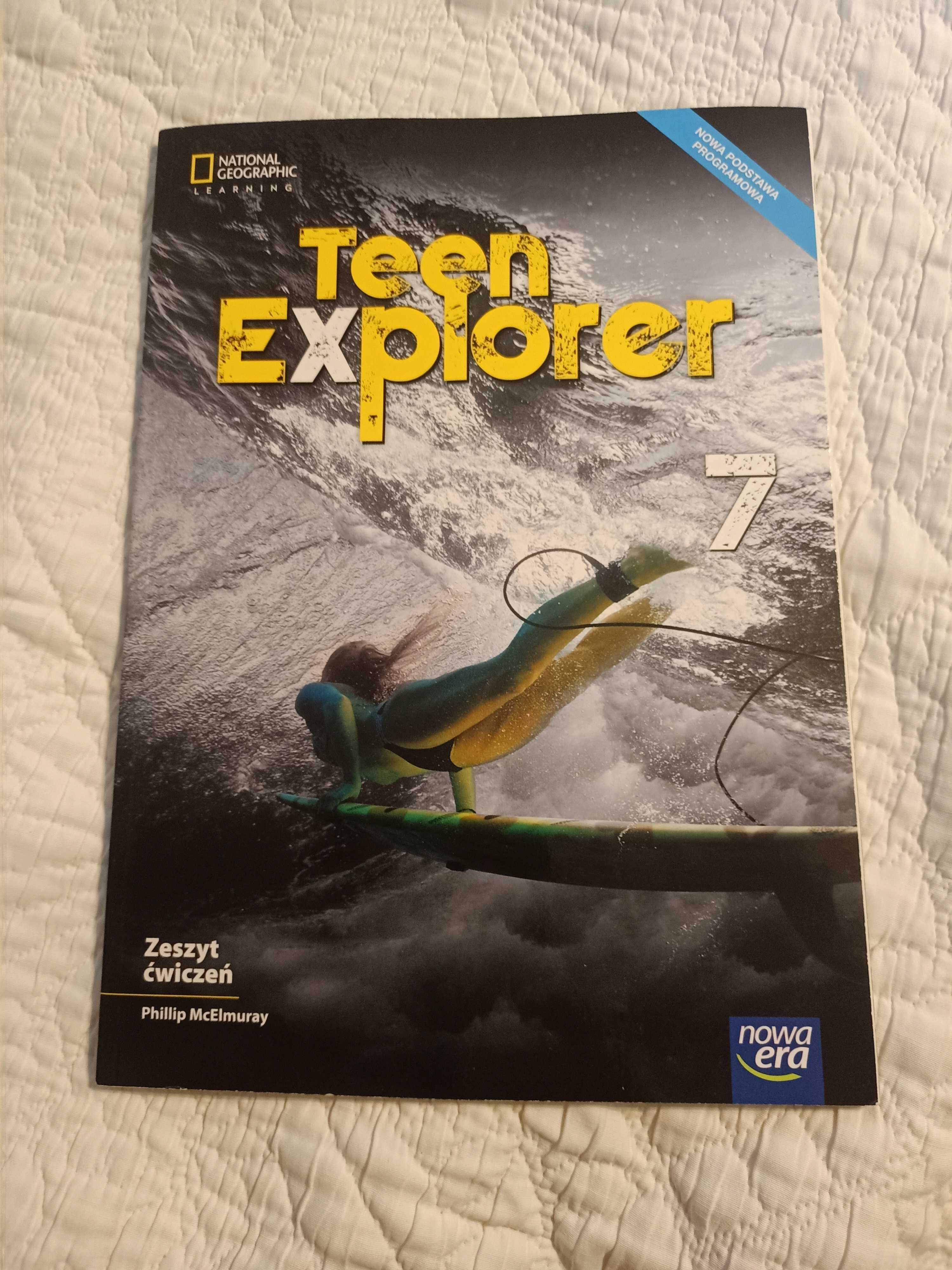 Język angielski-Teen Explorer klasa 7-podręcznik Nowa Era, cena za szt