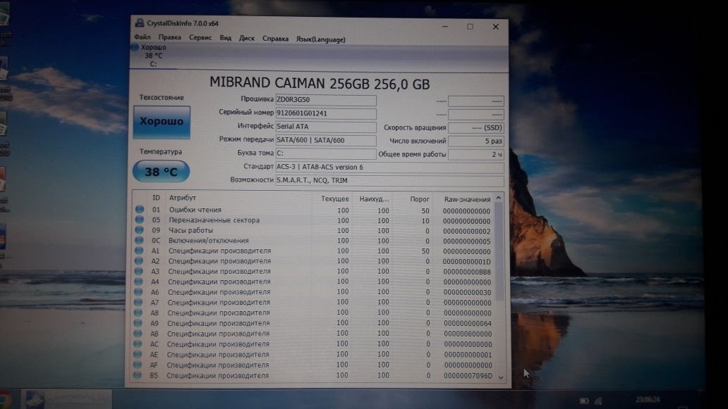 Ноутбук Lenovo ThinkPad T420/ i3-2350M/ 4Гб/ SSD 256 Гб/ БатареяРобоча