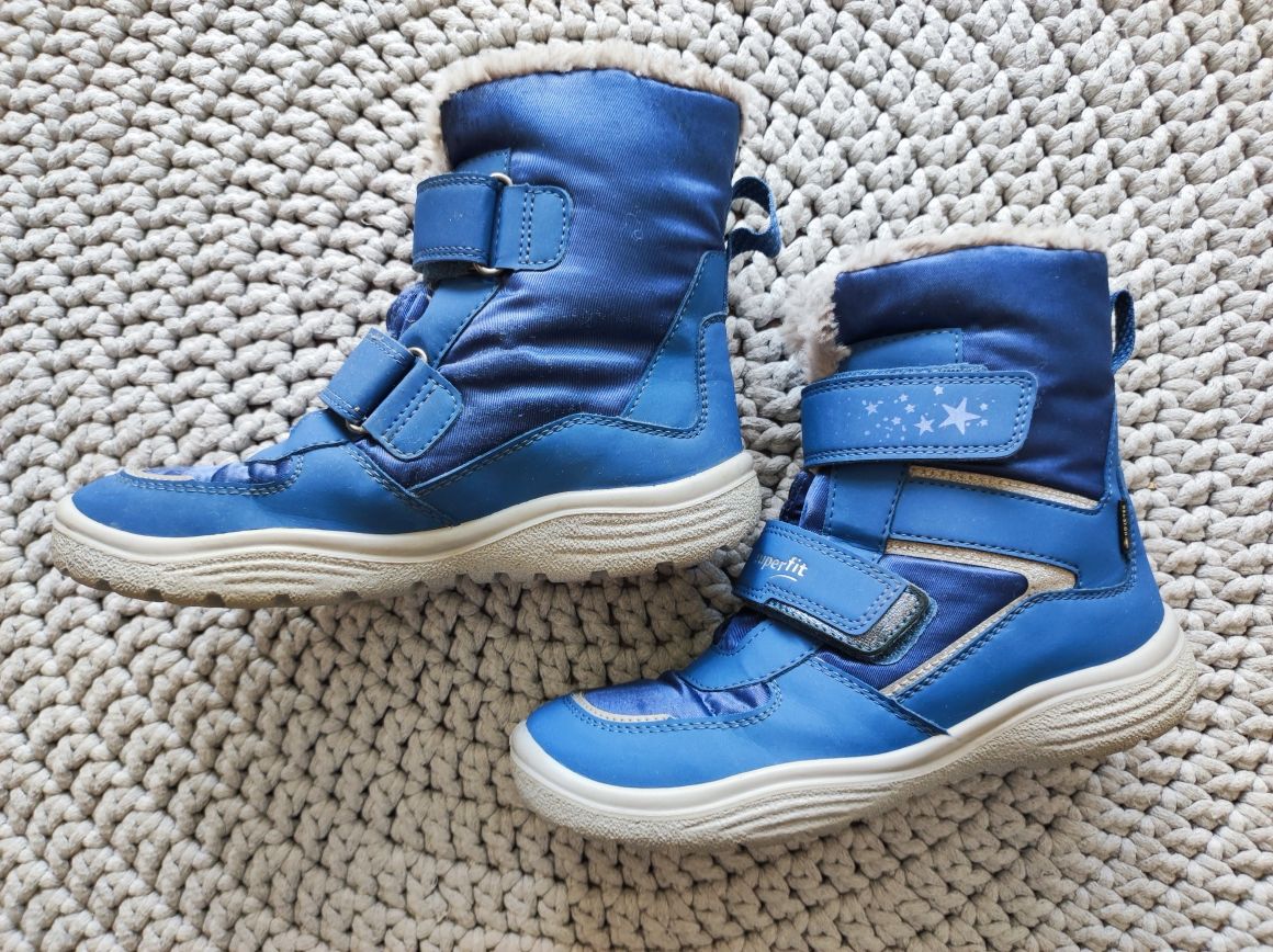 Śniegowce Superfit r. 34 Crystal
