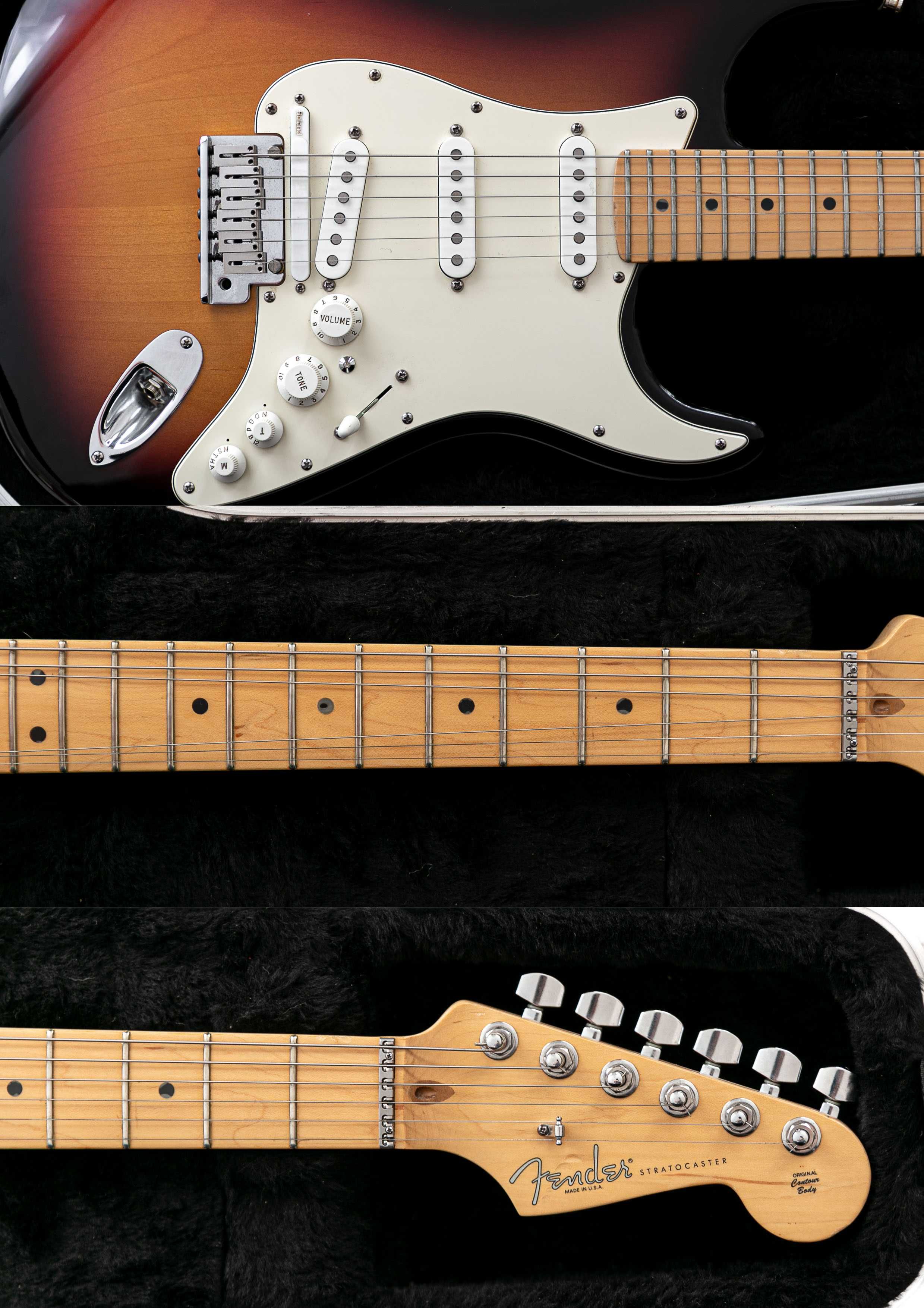 2007 Fender American VG Stratocaster Sunburst