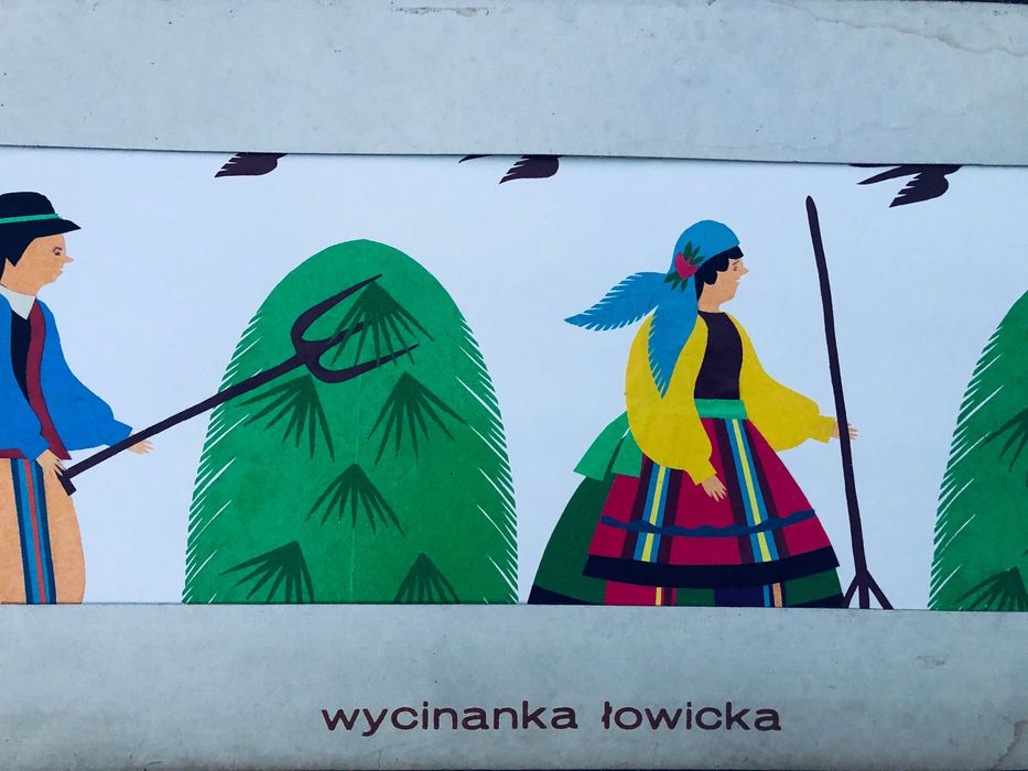 Wycinanka Łowicka .