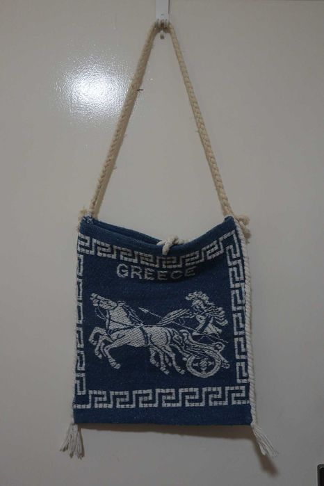 Tote Tagari Tricot Algodão/Lã Corfu Greece
Vintage Anos 70