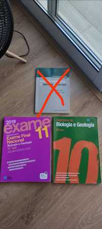 Livros preparação exame Biologia e Geologia