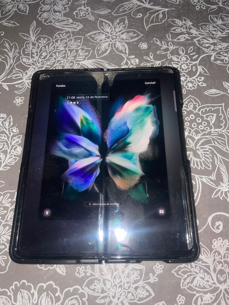 Samsung z fold 3 como novo