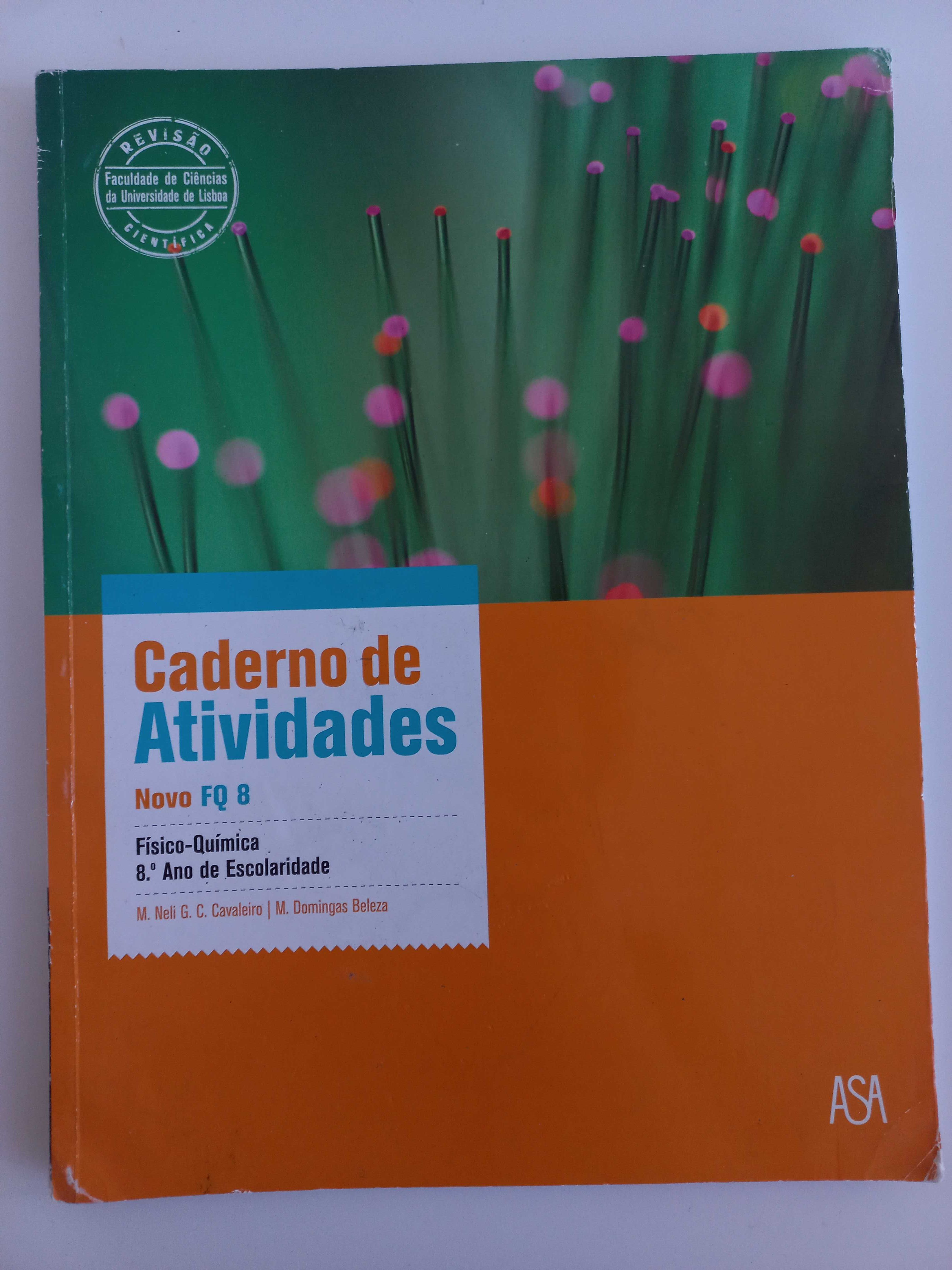 Caderno de Atividades Novo FQ 8