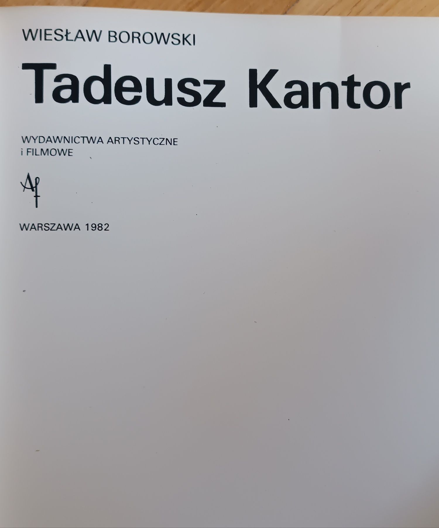 Kantor Tadeusz album 1981