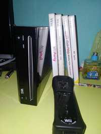 Wii com 2 jogos impecavel