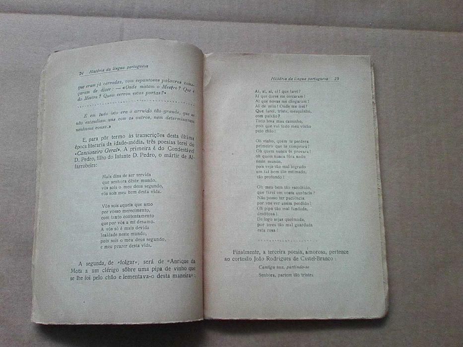 História da lingua portuguesa