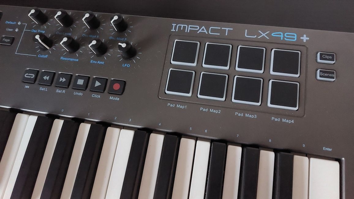 Teclado Nektar Impact LX49+ - Controlador MIDI USB