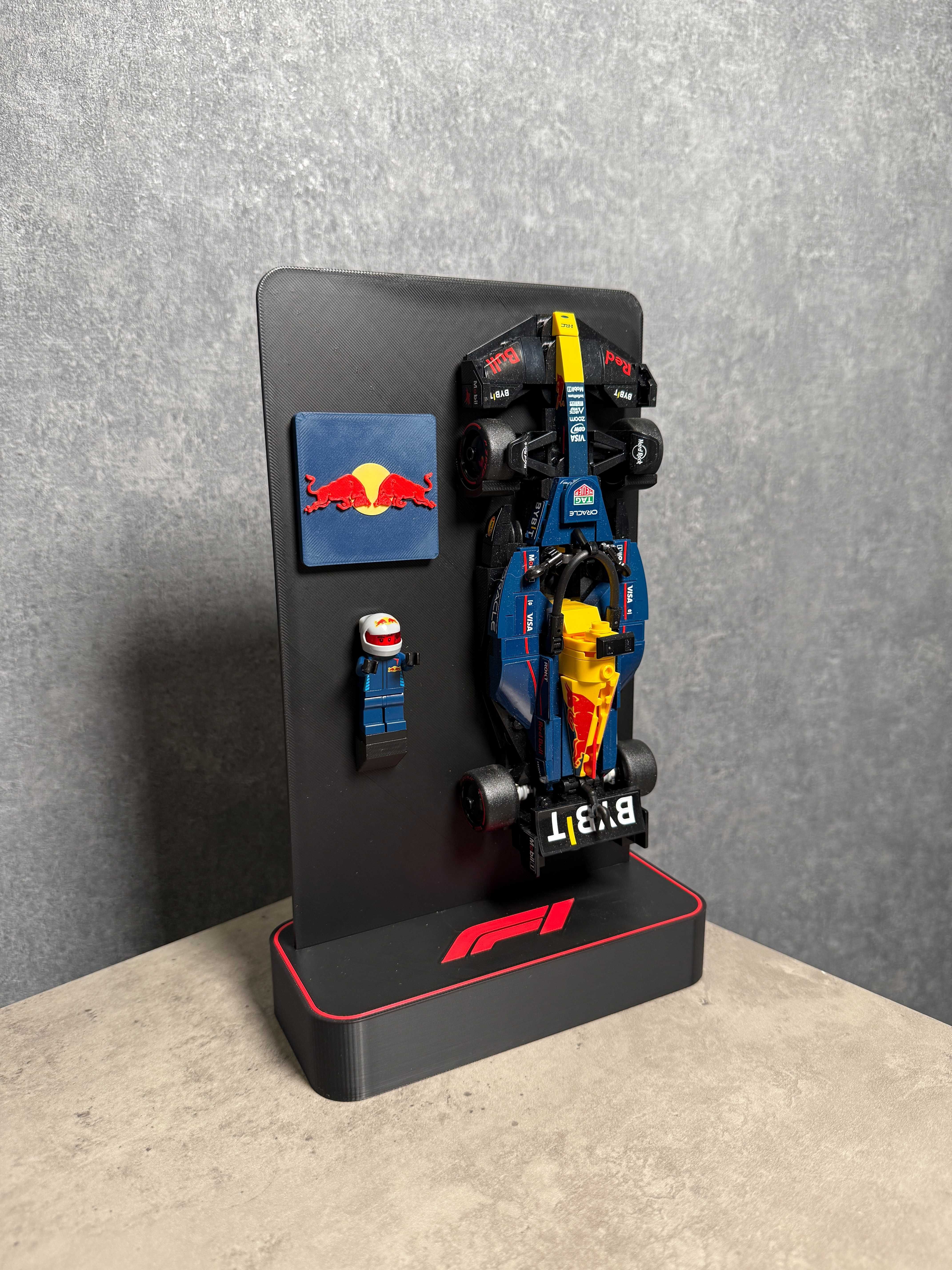 Стенд для LEGO Speed Champions F1 Oracle RB20 77243 - Червоний / Білий