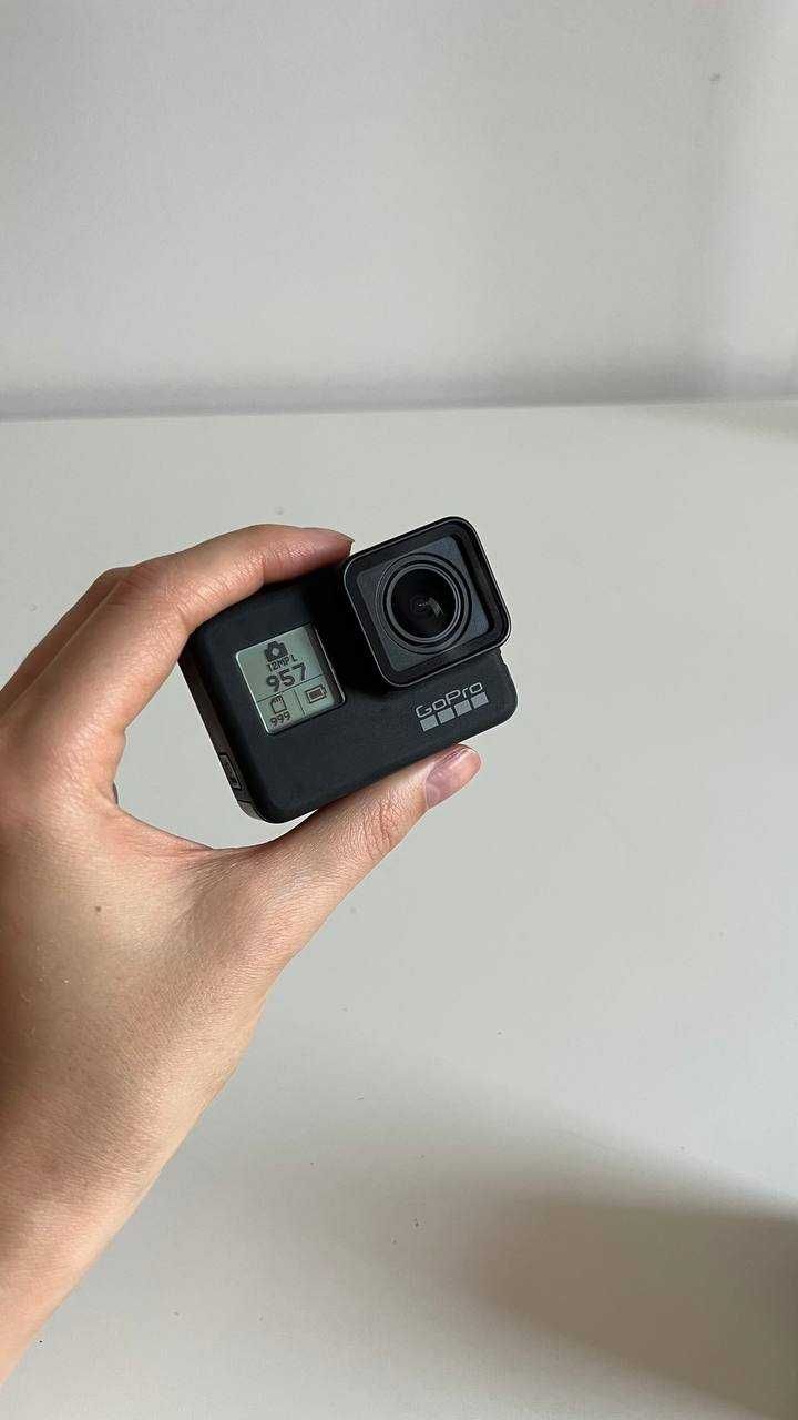 GoPro Hero 7 Black – pełny zestaw, stan idealny