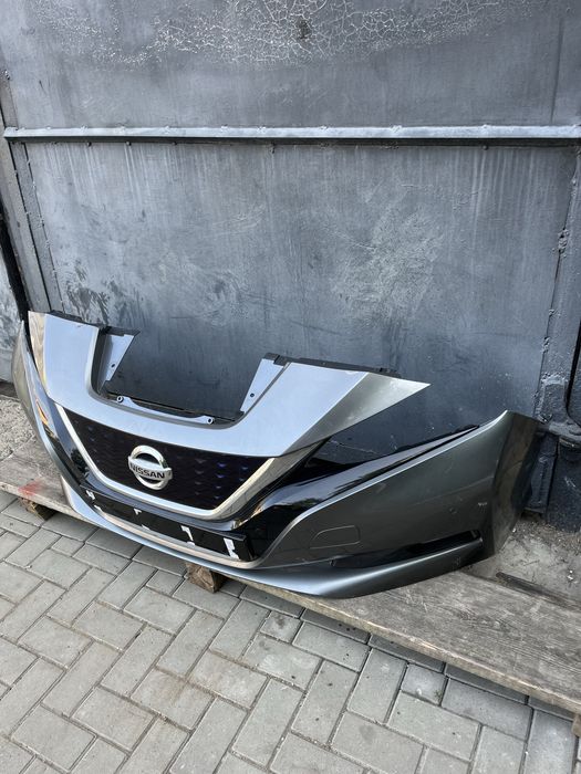 Розборка  nissan leaf 2 від 2018 р бампер капот крилля радіатори