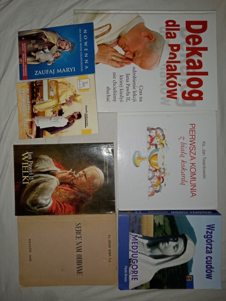 Chrześcijaństwo , 20 książek o tematyce religijnej , zestaw 9.
