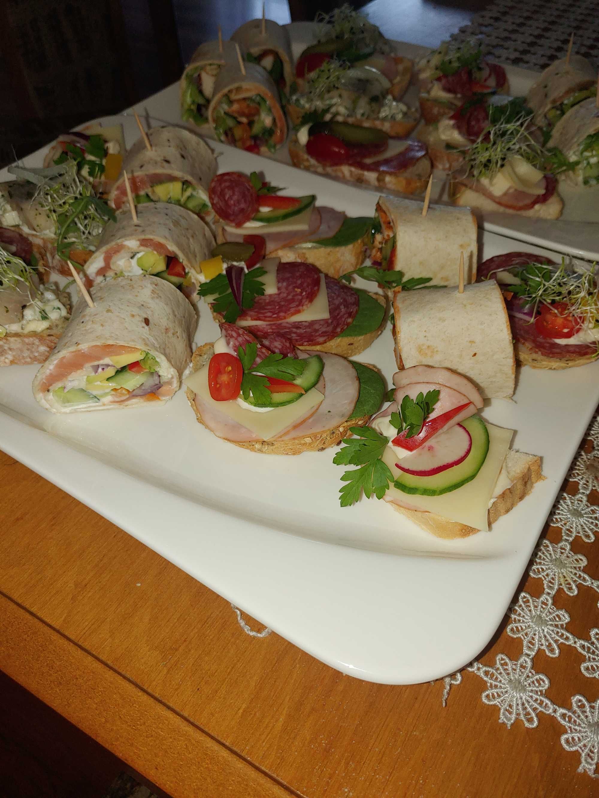 Domowy catering.