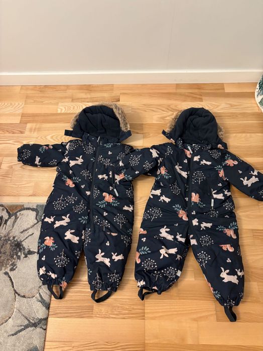 Kombinezony zimowe 86 dla bliźniąt