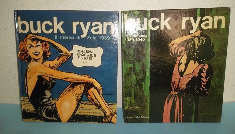 BUCK RYAN - por Jack Monk - 1939 / 40 , álbuns capa dura