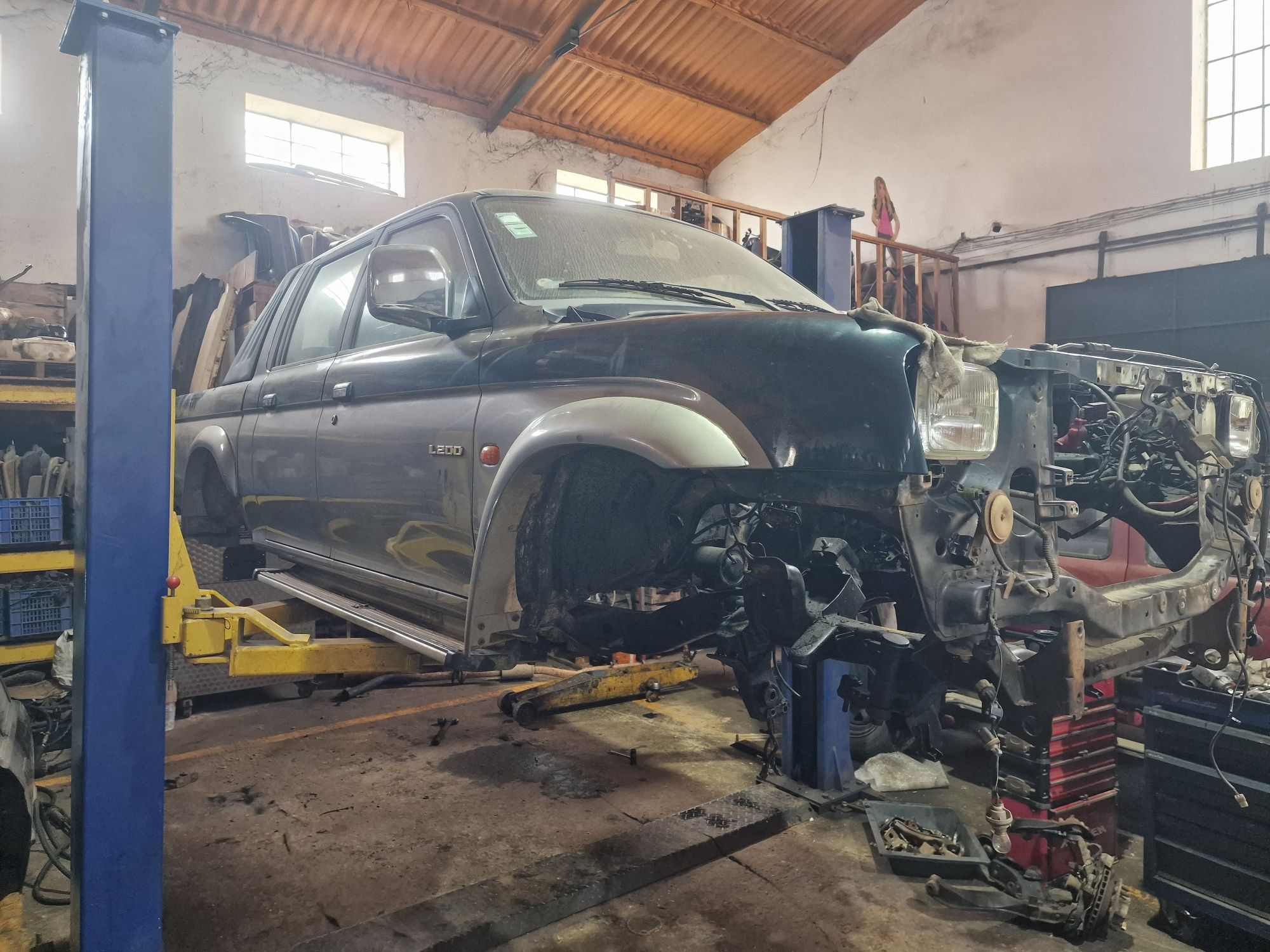 Peças mitsubishi l200