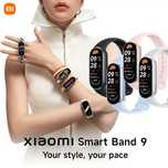 Xiaomi Smart Band 9 Global Version , Все цвета, Фитнес-трекер, Часы