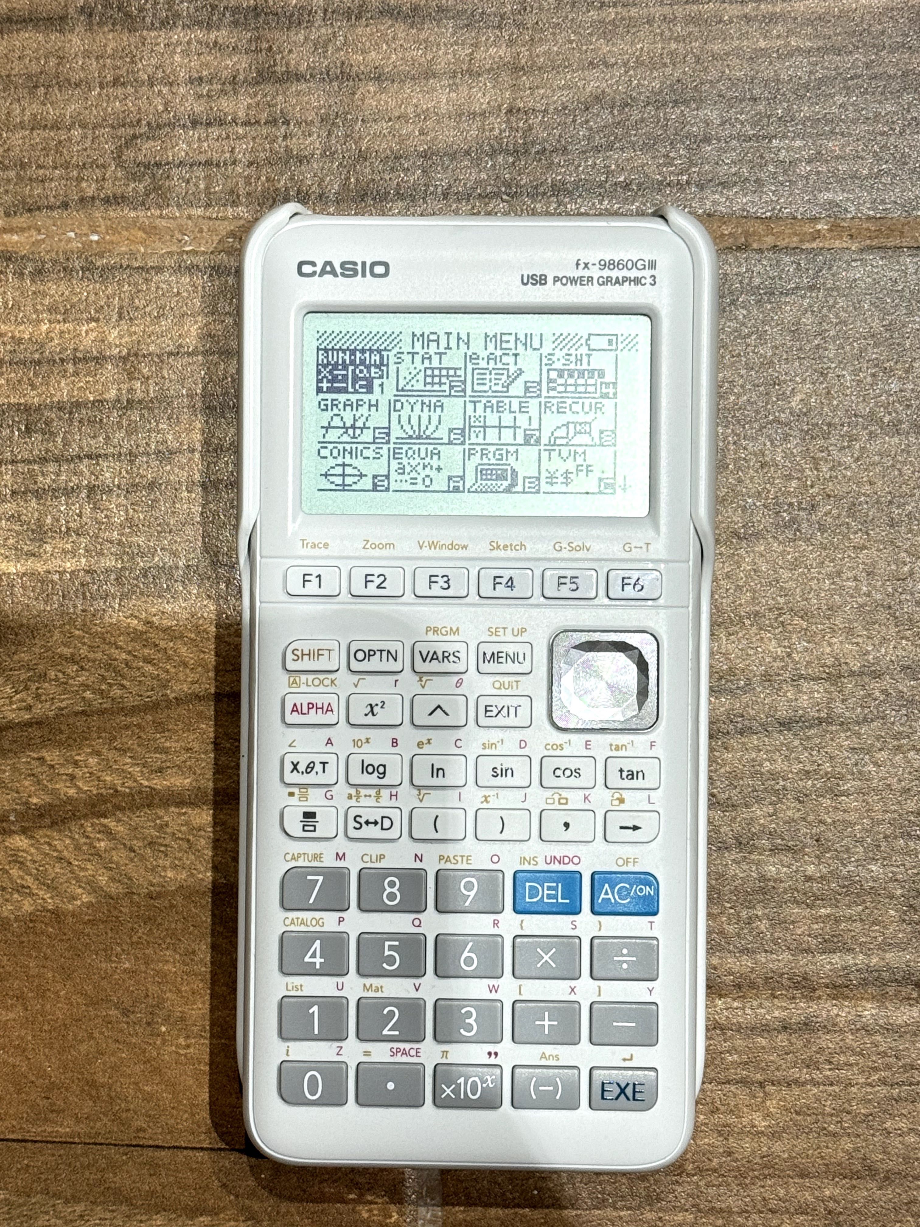 máquina científica casio Fx-9860GIII