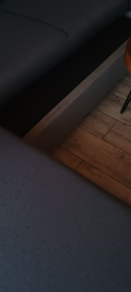 Agata Meble Duży nowoczesny narożnik w kształcie litery "U" szary