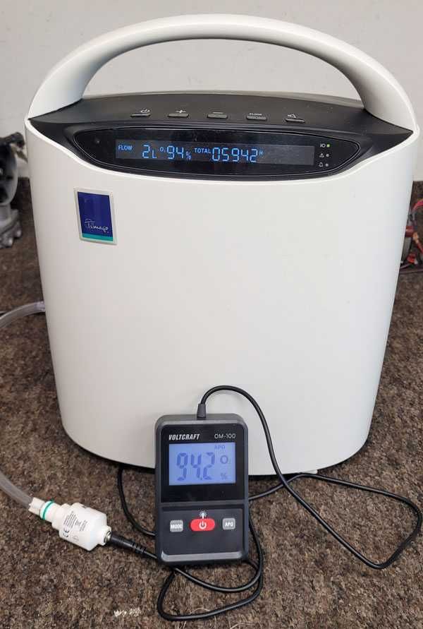 Koncentrator tlenu YUWELL YU-600 zregenerowany